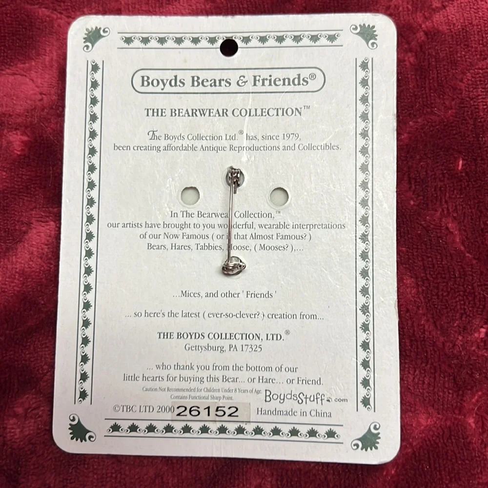Bear Pins, Set of Four